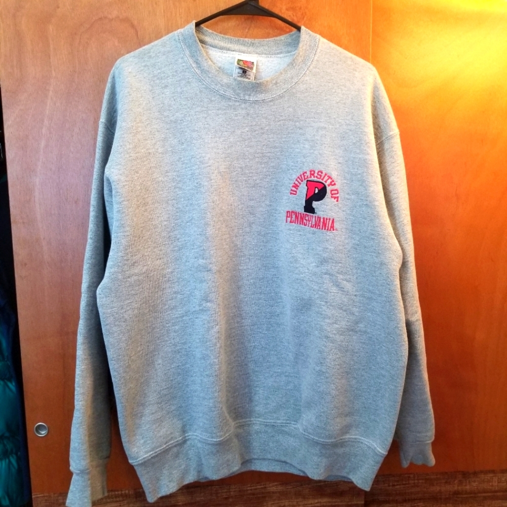 Gray University of Pennsylvania Sweatshirt